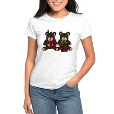 CafePress Christmas Bears Women's T Shirt Women's T-Shirt 698415253