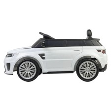 BEST RIDE ON CARS FOR KIDS 12V RANGE ROVER LICENSED BATTERY POWERED - WHITE