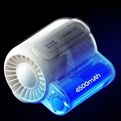 Cool Clip Fan Under Shirt,Cool Clip Waist Fan, Clip-On Portable Air Cooler UK - Picture 5 of 17
