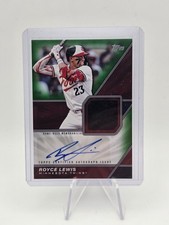 2026 Topps Series 1 - Major League Material Autographs - Royce Lewis - /99