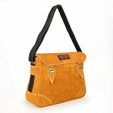 Leather Tool Bag with Shoulder Strap Hard-Wearing for Tradespeople, Electricians