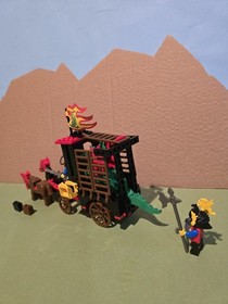 LEGO Castle 6056 Dragon Wagon 100% Complete w/ Instructions