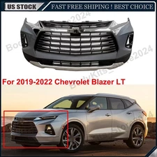 Complete Front Bumper Cover Kit Fit 2019 2020 2021 2022 Chevrolet Blazer LT