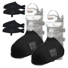 2 Pairs Ski Boot Covers, Insulated Shoe Covers for Snow 13.39 x 4.72 Inches