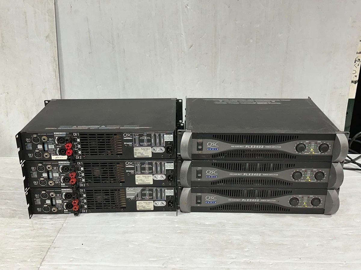 QSC PLX3402 Power Amp (One) THS | eBay