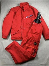 Completo Sci Dainese Vintage Gore-Tex & Cordura Rosso Taglia 52
