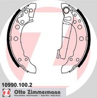Zimmermann 4X Bremsbacken Bremsbackensatz FüR Trommelbremse Hinten 10990.100.2