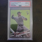 2017 TOPPS UPDATE THROWING #US166 AARON JUDGE ROOKIE RC GEM MINT PSA 10 YANKEES