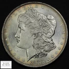 1883 O Morgan Silver Dollar $1 (CH BU) Pretty Edge Toning!