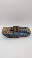 VTG Daiya Duck Amphibious Truck US Coast Guard FRICTION TIN TOY 1960's
