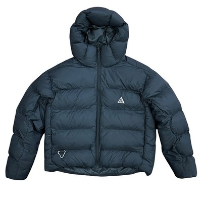 Nike ACG 'Lunar Lake' Therma-Fit Full Zip Black Puffer Jacket