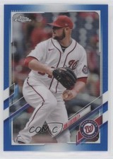 2021 Topps Chrome Update Target Blue Refractor 72/199 Jon Lester #USC30 y5m