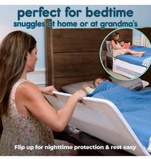 Hiccapop 57"x 19" Extra Long Bed Rail for Toddlers Crib to Bed Safe Transition