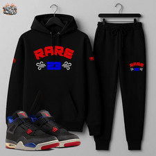 RARE 23 Hoodie Joggers Sweatsuit Set To Match Air Jordan 4 Rare Air Sneakers
