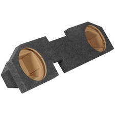 DUAL 12" UNDERSEAT UPFIRE SUBWOOFER ENCLOSURE for 2002-2018 RAM QUAD CAB PICKUP