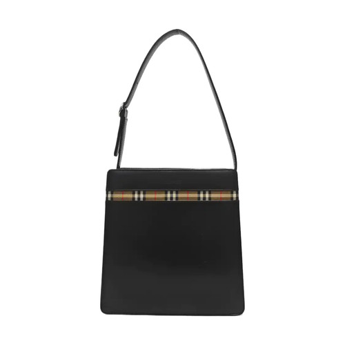 BURBERRY Handbags Leather Black Free Shipping | Duties Paid