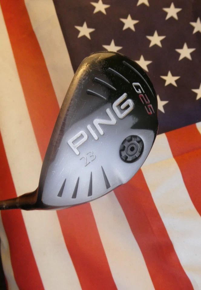 Left Handed Ping G25 4 Hybrid 23* Degree Golf Club Stiff Flex Graphite EXCELLENT - Image 2 of 4