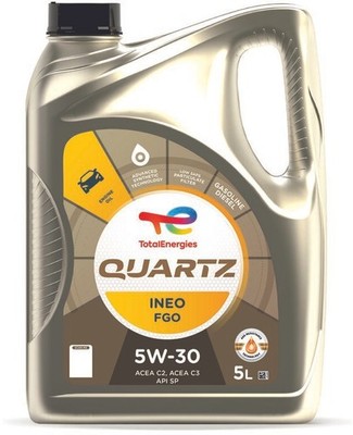 For TOTAL 235102 TOTAL QUARTZ INEO FGO 5W30 5L C2/C3, SP, RN17, PSA B71 2290, M