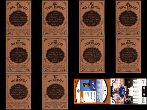 2002 Texas Rangers (83) Card Lot - Running Low – Final Chance to Order Today! - Picture 12 of 14