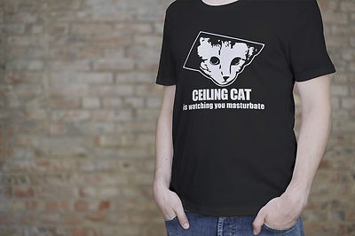 Ceiling Cat - T Shirt - Funny TShirt
