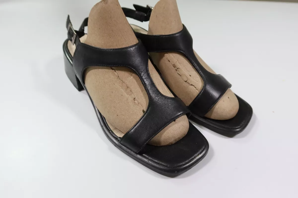 90s vintage logo cheap mid heel sandals