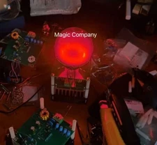 Noble Gas Glass Globe - Neon Gas Ball ONLY (Need Additional Drive Circuit)