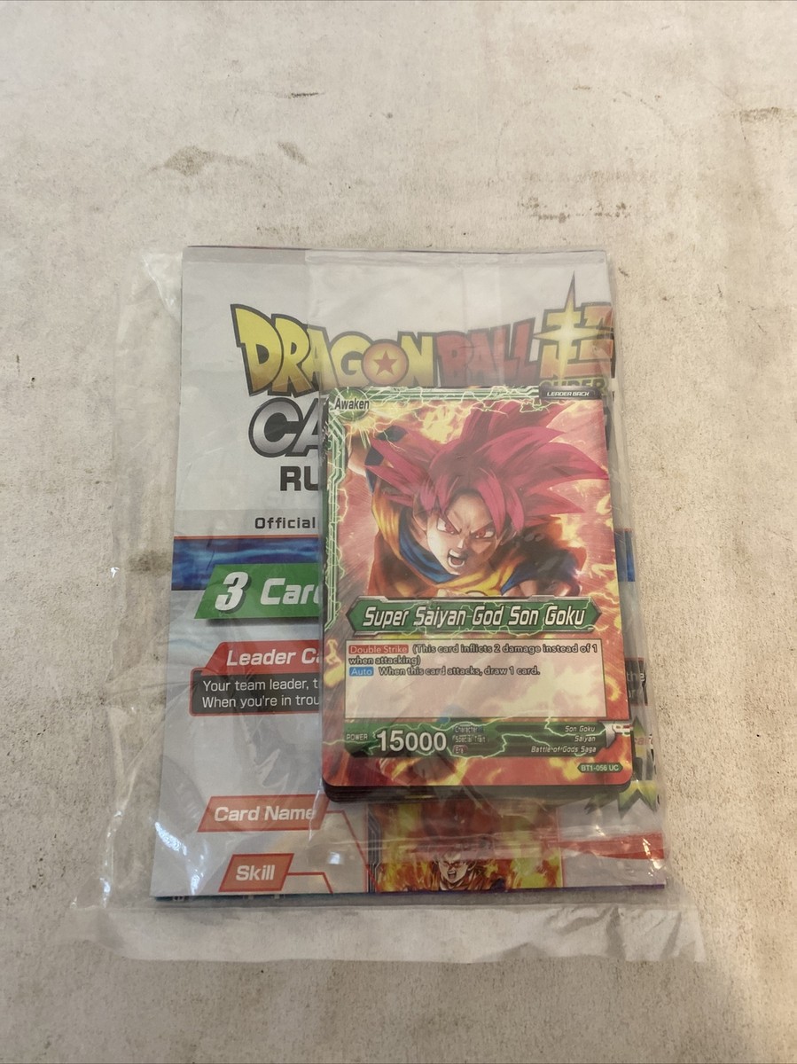Dragon Ball Z Super Card Game Starter Deck With How To Play Manual