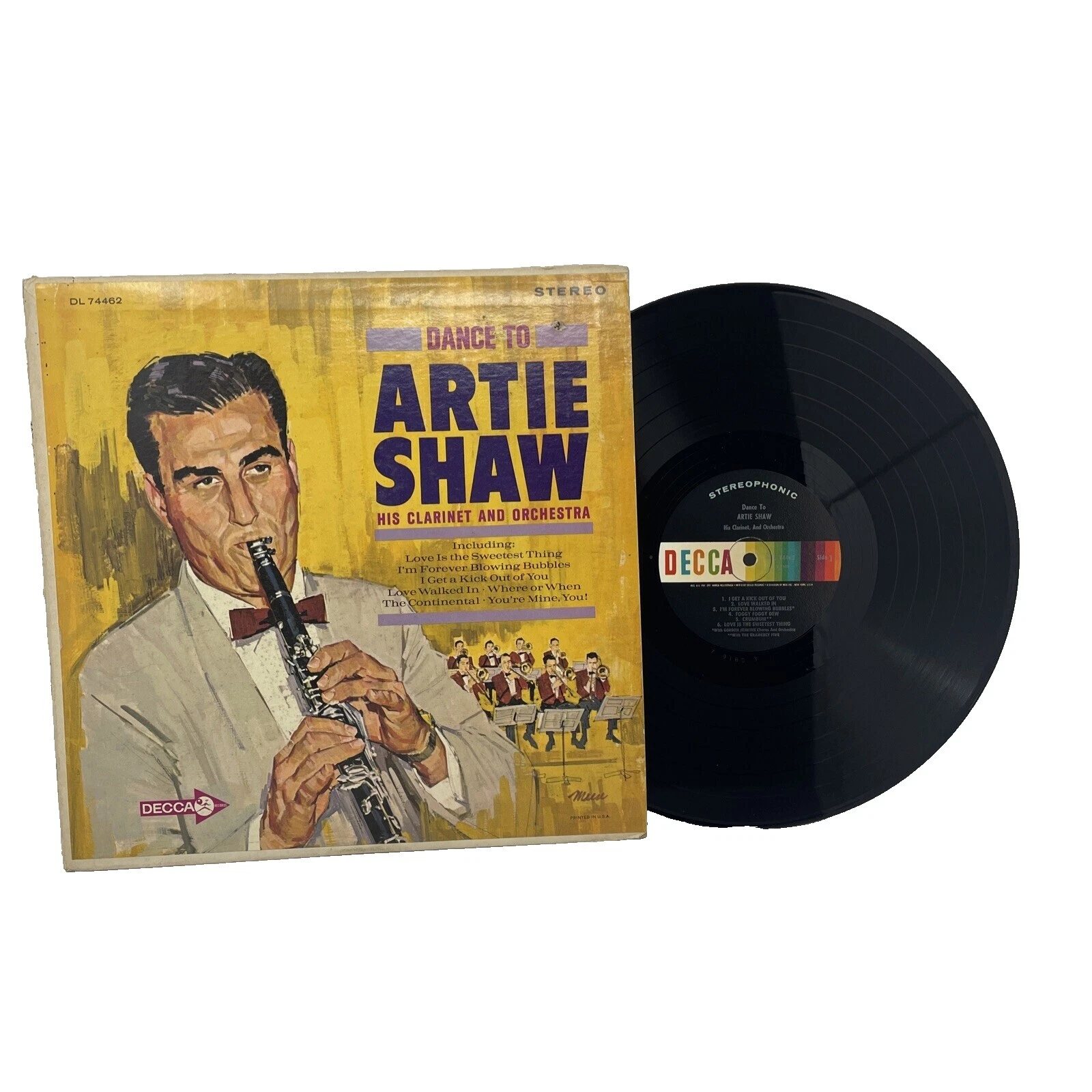 Artie Shaw Very Good Plus (VG +) Sleeve Vinyl Records