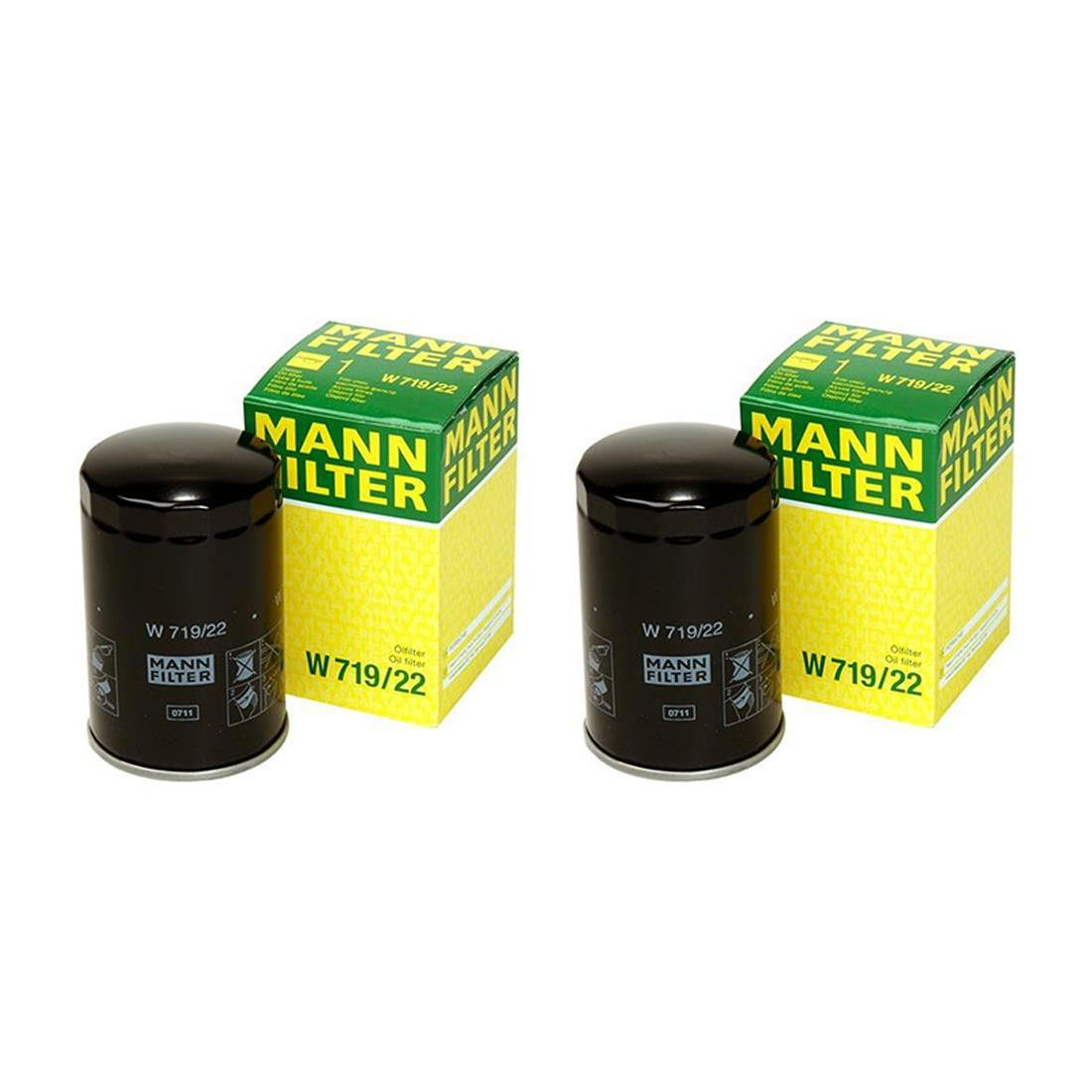 Mann 2pcs Engine Oil Filter Kit Fits 19831989 Porsche 944 l4 2.5L UA21
