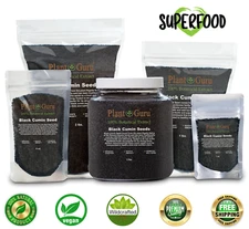 Black Cumin Seeds Whole / Ground Powder NIGELLA SATIVA Seed Comino Negro Bulk 