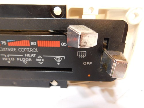 1986-1989 Ford LTD Crown Victoria Climate Temp Control Switch Heater A/C Switch - Foto 2 di 6