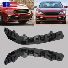 Bumper Bracket For 2016-2021 Honda Civic Side Cover Reinforcement L+R Set of 2