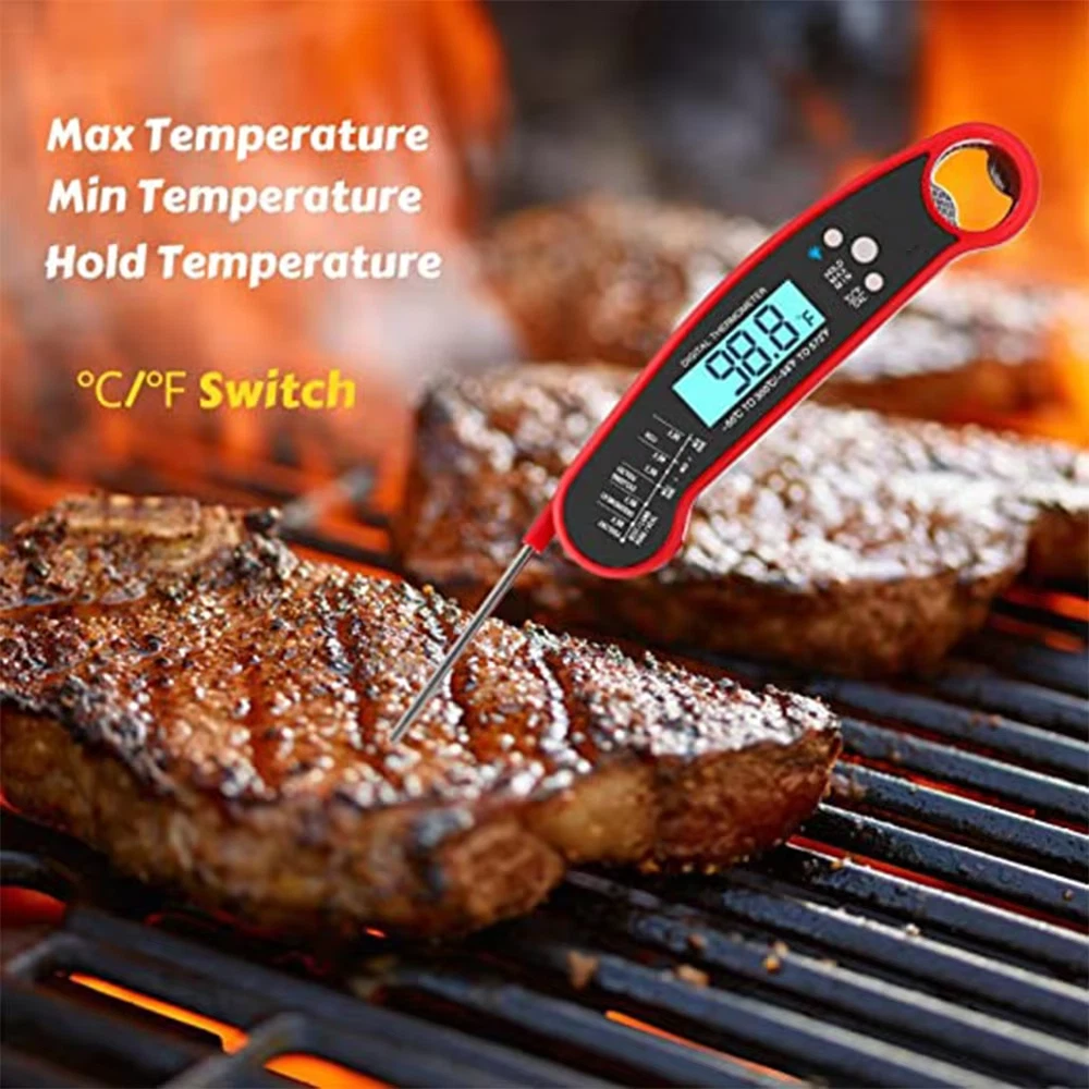 Digital Meat Thermometer Instant Read Out - for Baking