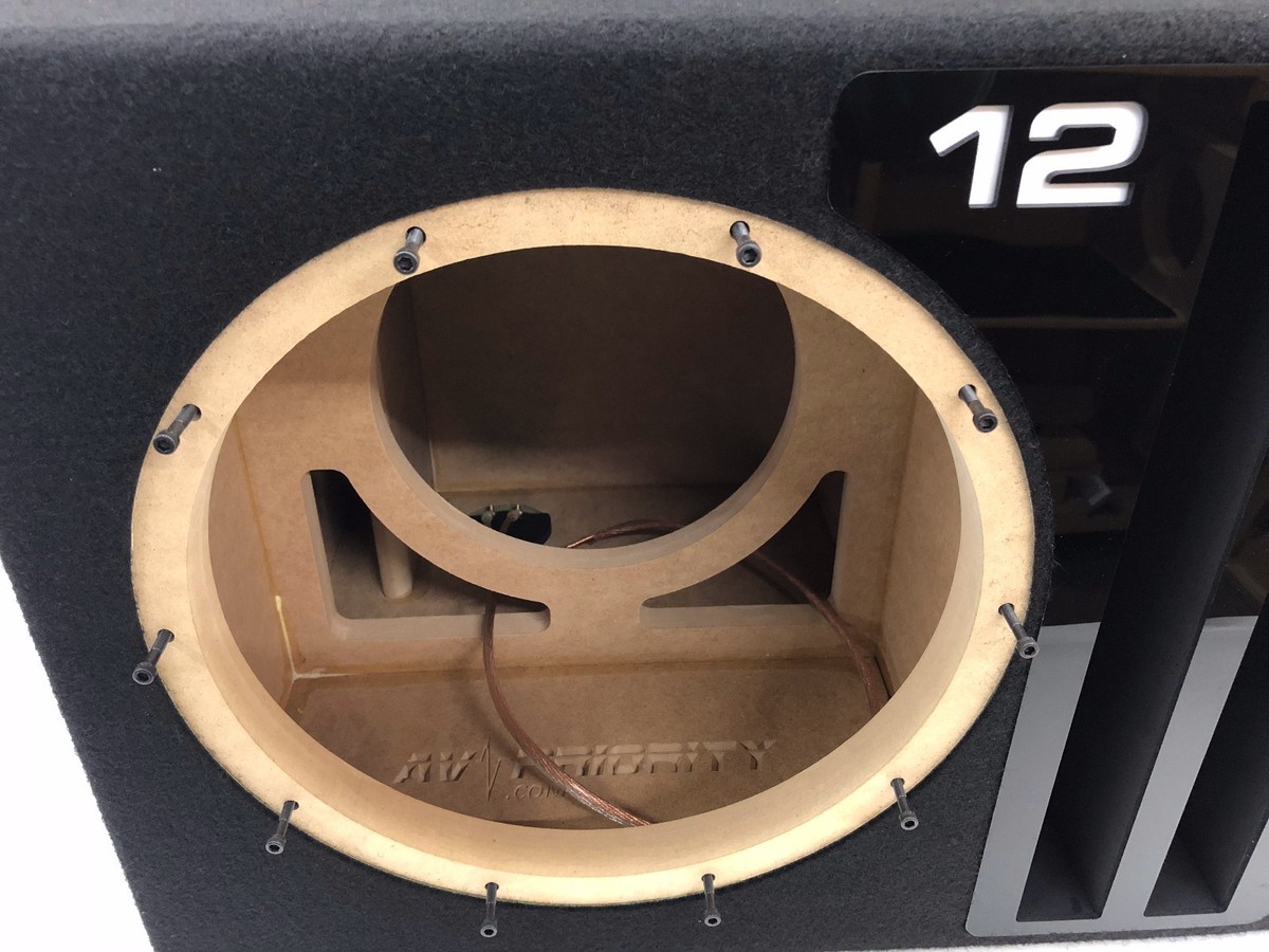 JL Audio 12w6v3 dual ported sub box SPECIAL EDITION black plexi