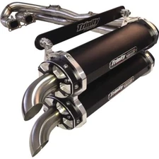 Trinity Racing Stage 5 Complete Dual Exhaust System | TR4119D-BK