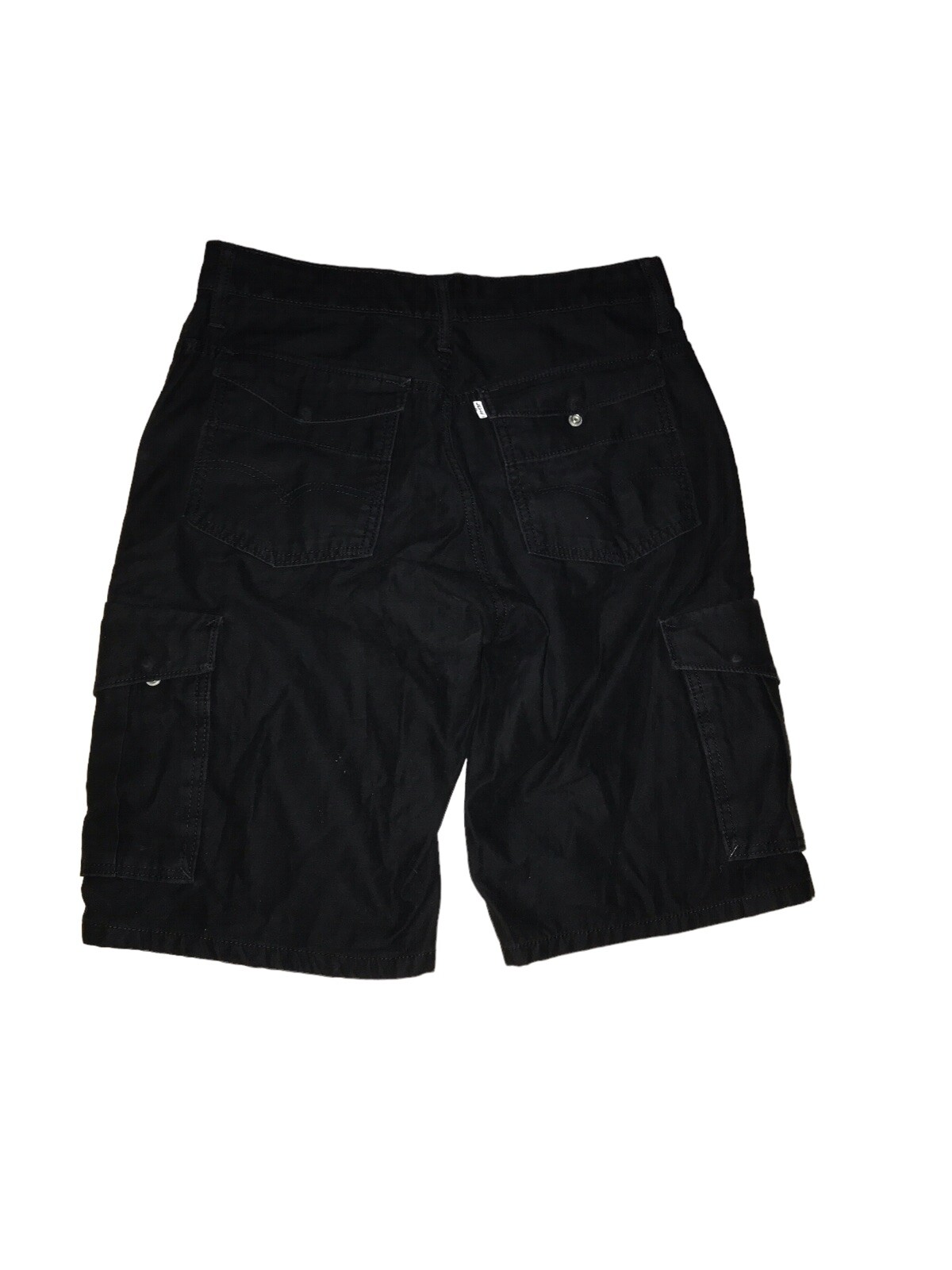 Levi's Men's Black Lightweight Cargo Shorts Size 30 A1 Gem