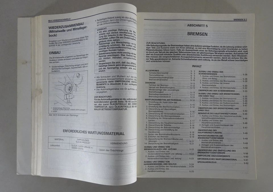 Manual de Taller Subaru Justy Incl. 4WD Cuatro Ruedas Tipo Jma / Ms Pie 04/1995 - Imagen 4 de 4