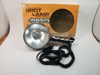 Vintage NOS Kmart Handheld Cigarette Lighter Car Boat Spot Flood Spot Light  Lamp
