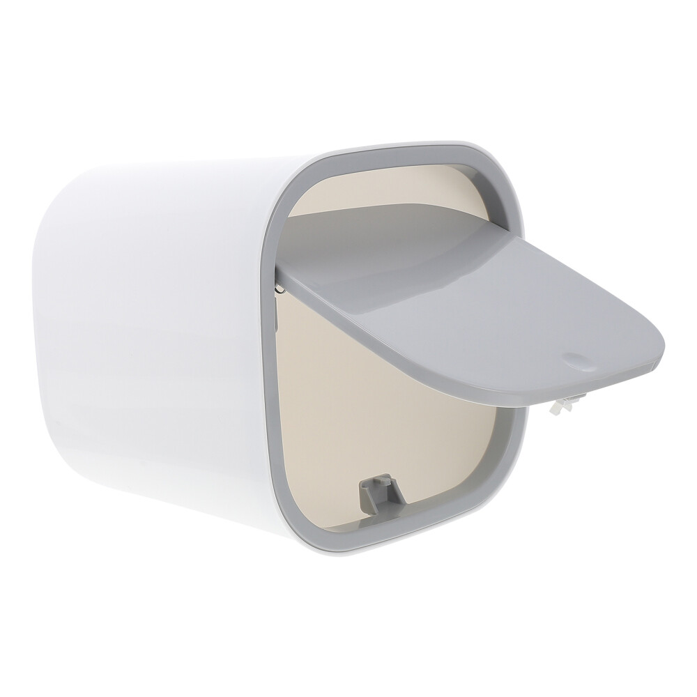 Trash Bin Office Mini Can Prevention Waste Paper Container