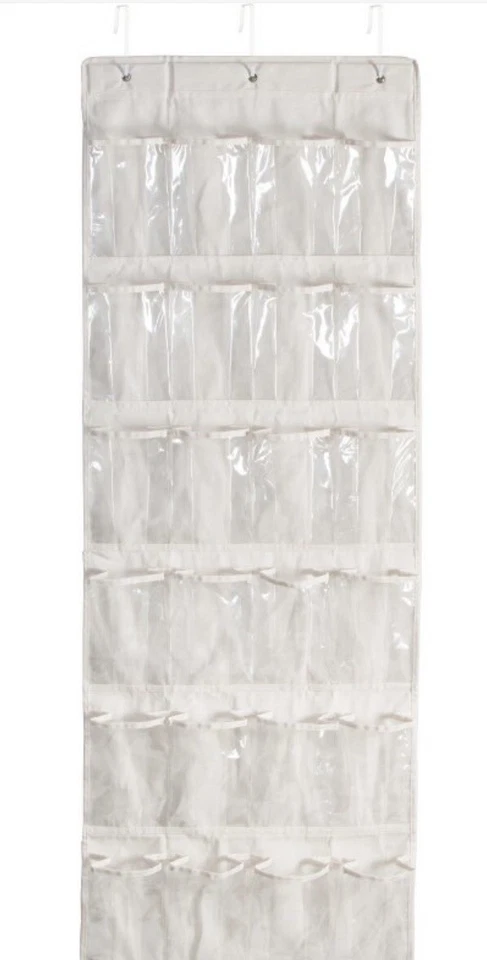 24 Pocket Otd Shoe Org Natural Sft01256 Natural - Image 3 of 4