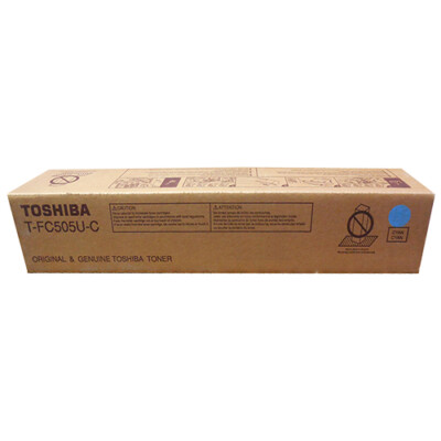 🟦 CARTUCCIA TONER CIANO TOSHIBA T-FC505U-C ORIGINALE OEM – Per ESTUDIO 5005AC E 3505AC