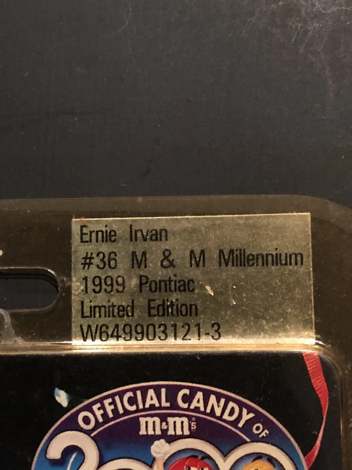 NOS1999 Action 1/64 Ernie Irvan #36 M&M's Green Bus Manager Grand Prix - Image 2 of 4