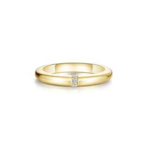Authentic BRAND Lafonn 14k Yellow Gold Plated The Last Piece Diamonds Ring R0553CLG
