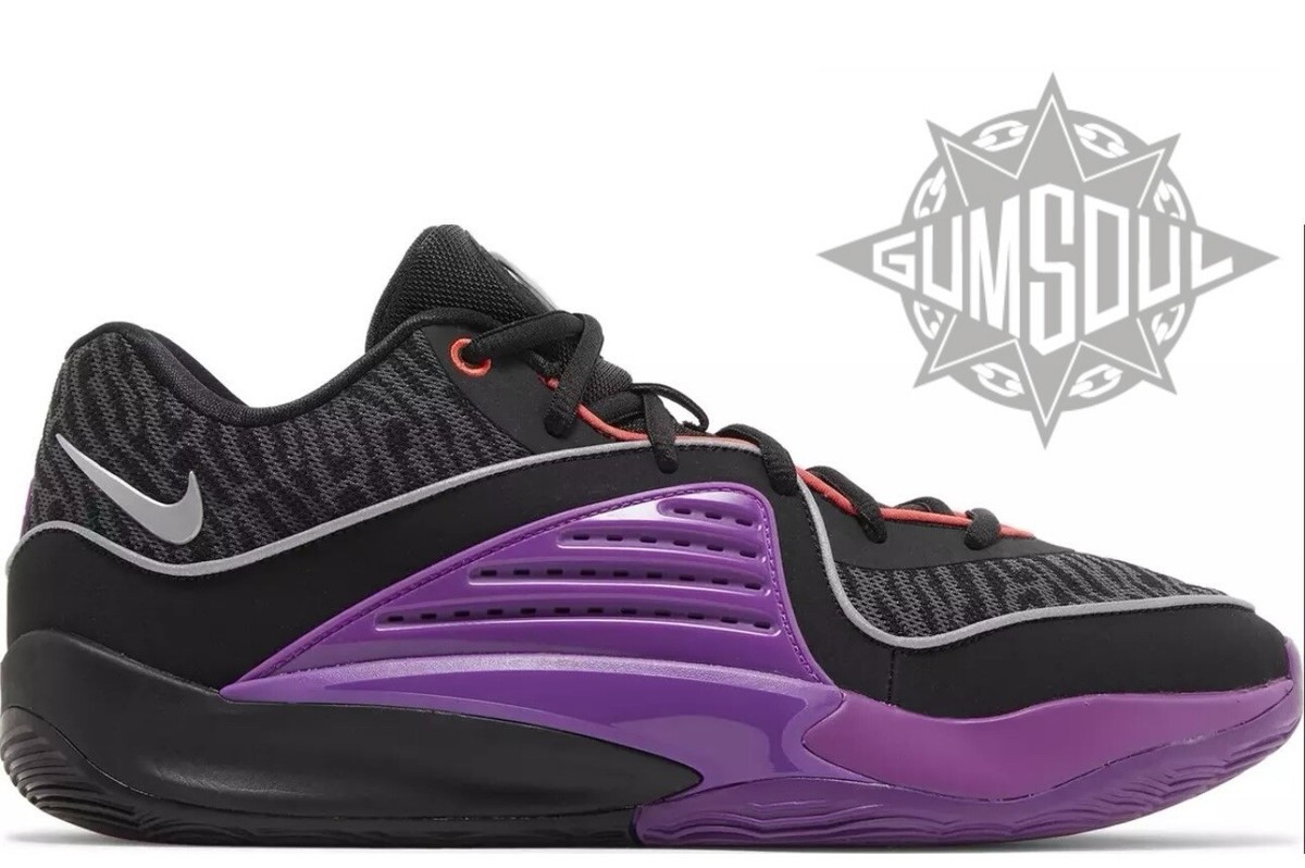 MEN'S NIKE KD 16 PATHWAY ROYALTIES BASKETBALL BLACK PURPLE