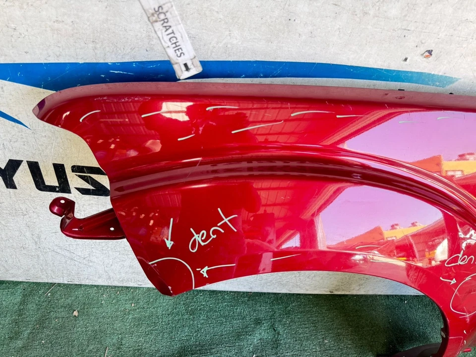 Guardabarros delantero izquierdo Nissan Pathfinder 2005 2009 2012 OEM AX98059 con 2 abolladuras Foto 3 de 4