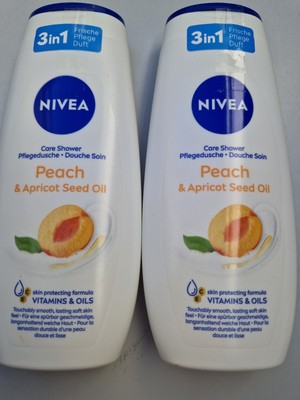 Nivea Pflegedusche Peach&Apricot Seed Oil 2 Stk. je 250ml