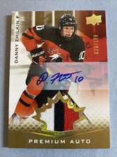 2021 Danny Zhilkin /199 Patch Auto Team Canada  