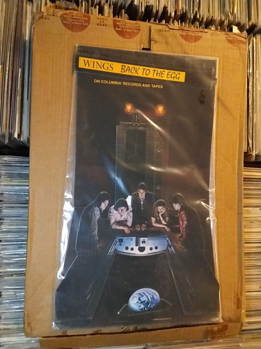 PAUL MCCARTNEY WINGS BACK TO THE EGG 1979 COLUMBIA RECORDS PROMO COUNTER DISPLAY