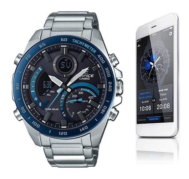 Casio Edifice ECB-900 Review — with speedometer for Formula I fans