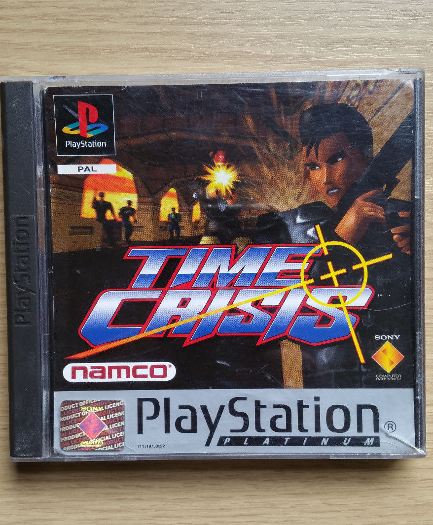 PlayStation1/プレイステーション1/プレステ1/PS1  namco ナムコ SONY ソニー タイムクライシス Time Crisis PLATINUM ソフト Time Crisis | Sony PlayStation 1| PS1 | Game | Boxed Complete